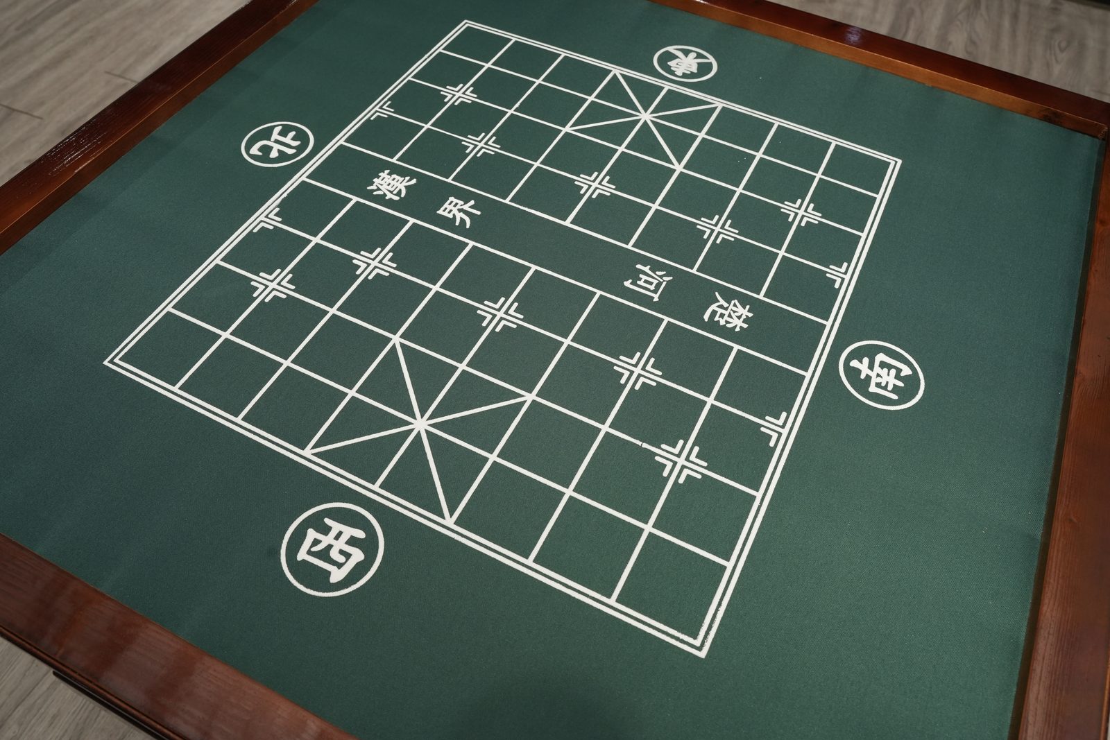 Full printed Xiangqi board layout