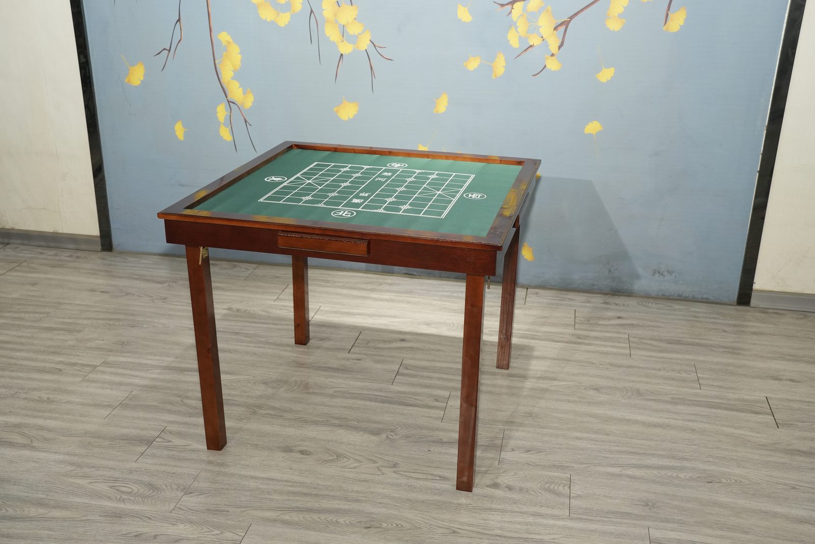 Solid wood folding Chinese chess xiangqi table